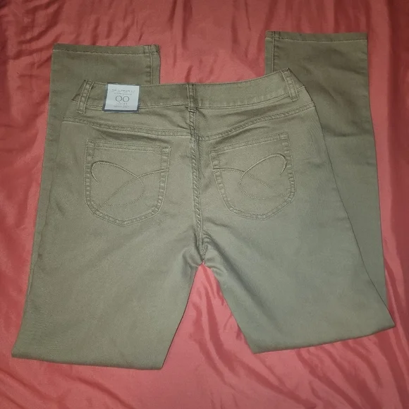 NWT Chicos Khaki Slim Leg Jeans-2 - Picture 4 of 7